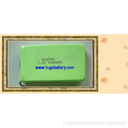 824884 7.4V NiMH Battery Pack 4400mAh with Pins
